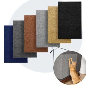 Kit 2 Arranhador Gato Protetor Sofá Adesivo Parede 50x30cm