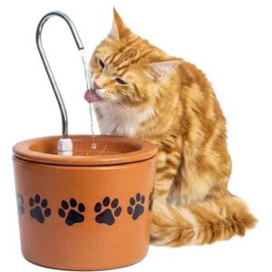 Bebedouro Gatos Cerâmica 3 L Bivolt