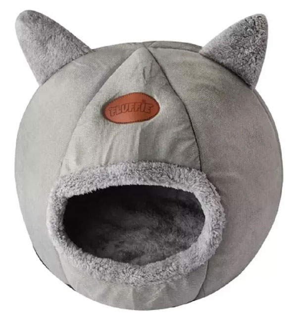 Casinha Cama Iglu Toca Tenda Cabana Para Gato Cachorro Pet G - Image 2