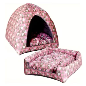 Toca 2x1 Cachorro Gato Cabana Cama Casinha Casa