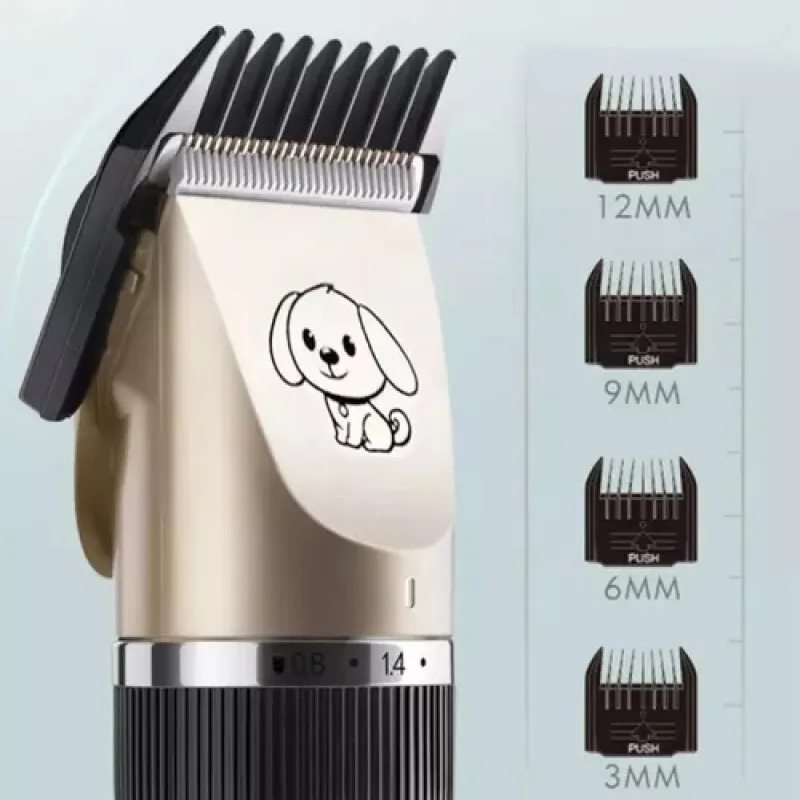 Máquina De Tosa Pet Silenciosa Cães Gatos Sem Fio Profissional - Image 5