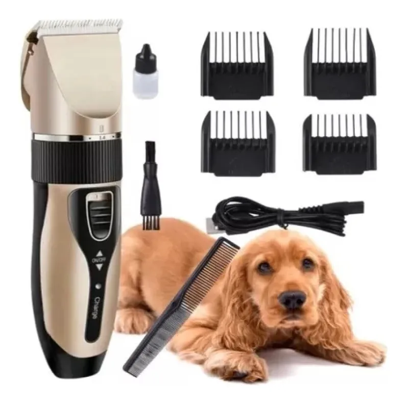 Máquina De Tosa Pet Silenciosa Cães Gatos Sem Fio Profissional - Image 6